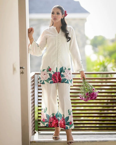 Printed shirt and trouser